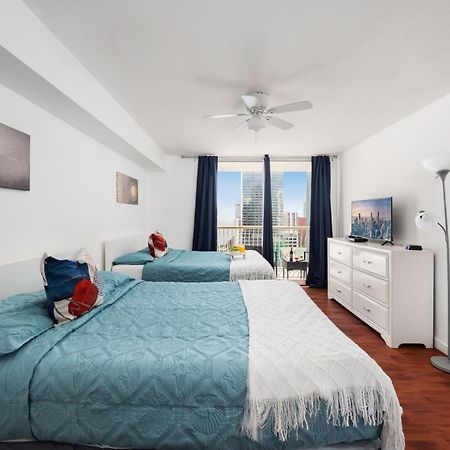 Two Bedroom Oceanview Apartment In Brickell Miami Dış mekan fotoğraf