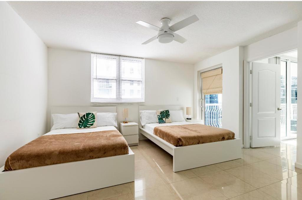 Two Bedroom Oceanview Apartment In Brickell Miami Dış mekan fotoğraf