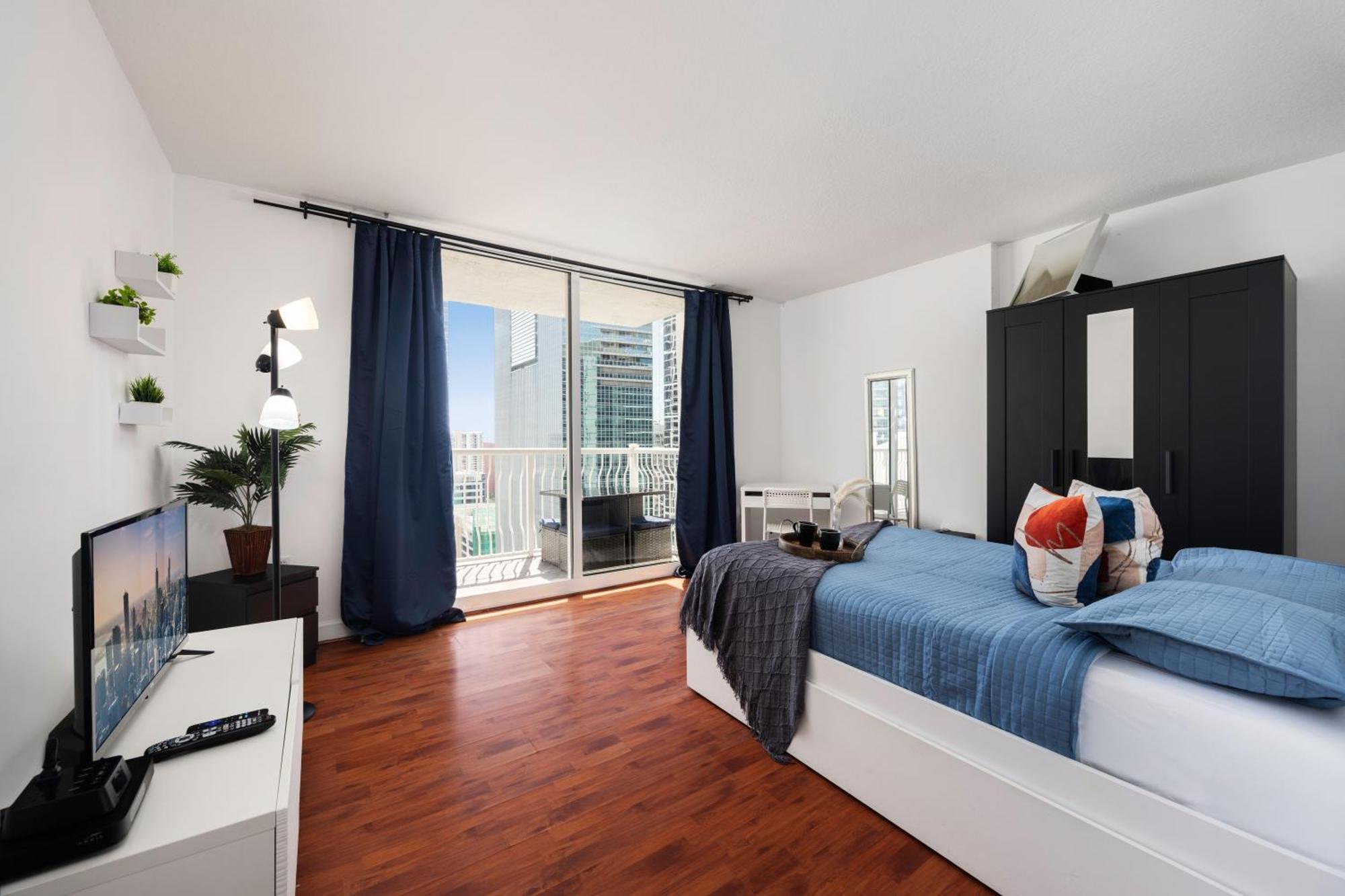 Two Bedroom Oceanview Apartment In Brickell Miami Dış mekan fotoğraf