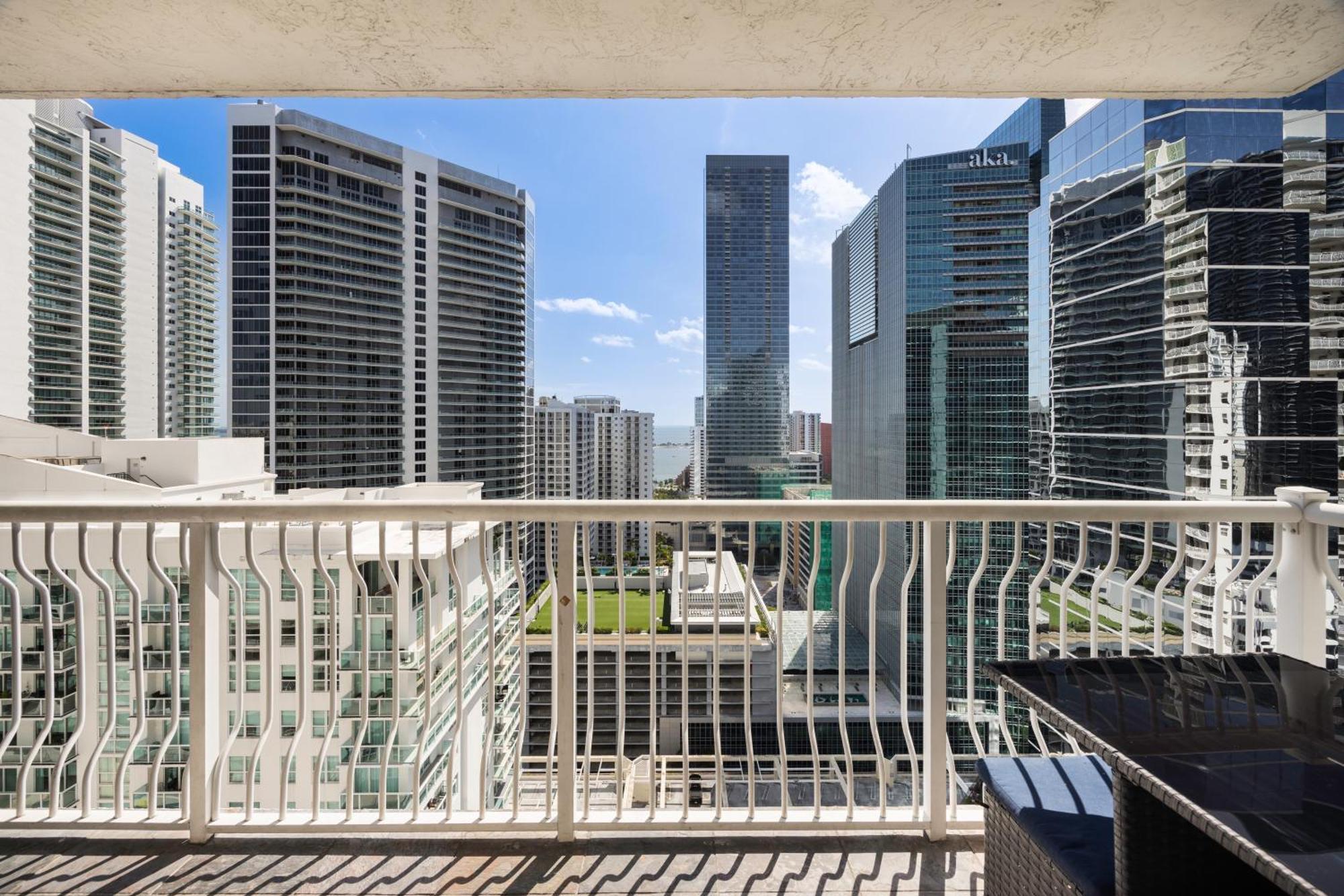 Two Bedroom Oceanview Apartment In Brickell Miami Dış mekan fotoğraf