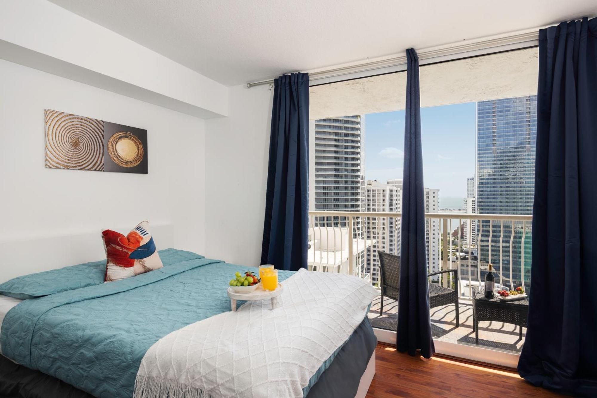 Two Bedroom Oceanview Apartment In Brickell Miami Dış mekan fotoğraf
